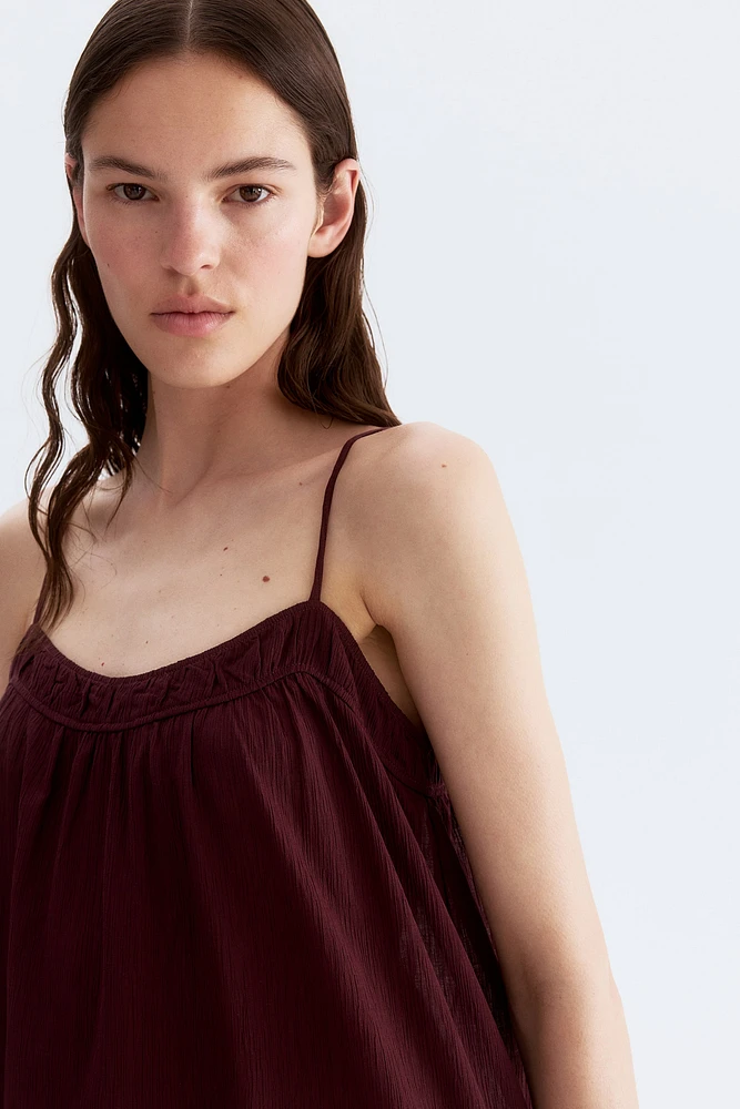 Crinkled Slip Dress