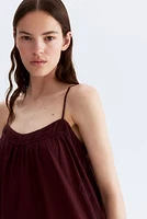 Crinkled Slip Dress