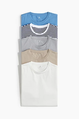 Lot de 5 T-shirts Coupe Amincie
