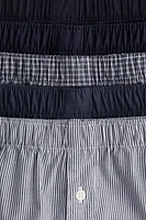 5-pack Woven Cotton Boxer Shorts