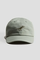 Twill Cap with Motif