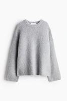 Oversized Mohair-Blend Sweater