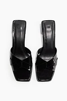 Block-Heeled Sandals