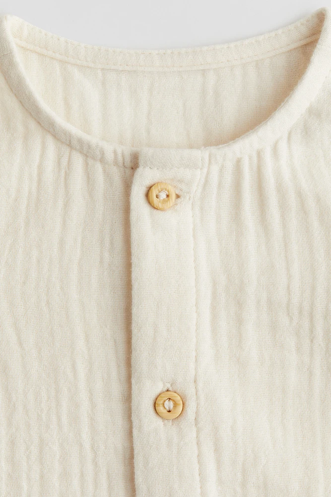 Cotton Muslin Romper Suit