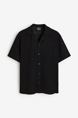 Regular Fit Lace Resort Shirt