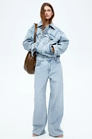Wide High Jeans