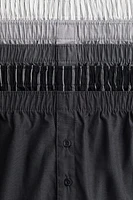 5-pack Woven Cotton Boxer Shorts