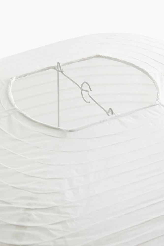 Grand abat-jour en papier de riz