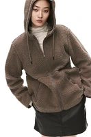 Hooded Teddy Fleece Jacket