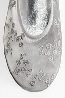 Ballerines brodées