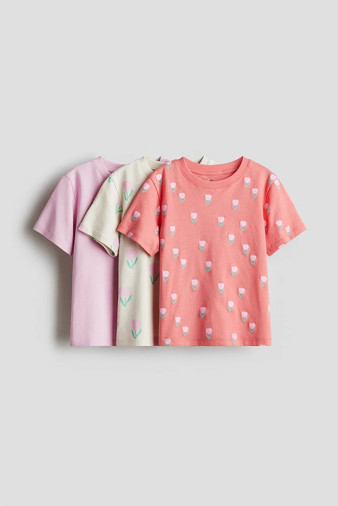 3-Pack Printed Jersey Tops