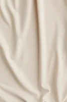 Draped cropped top