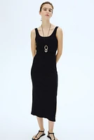 MAMA Ribbed Nursing Dress
