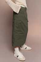 Cotton Cargo Skirt