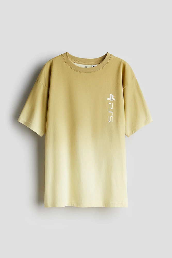 Printed Cotton T-Shirt