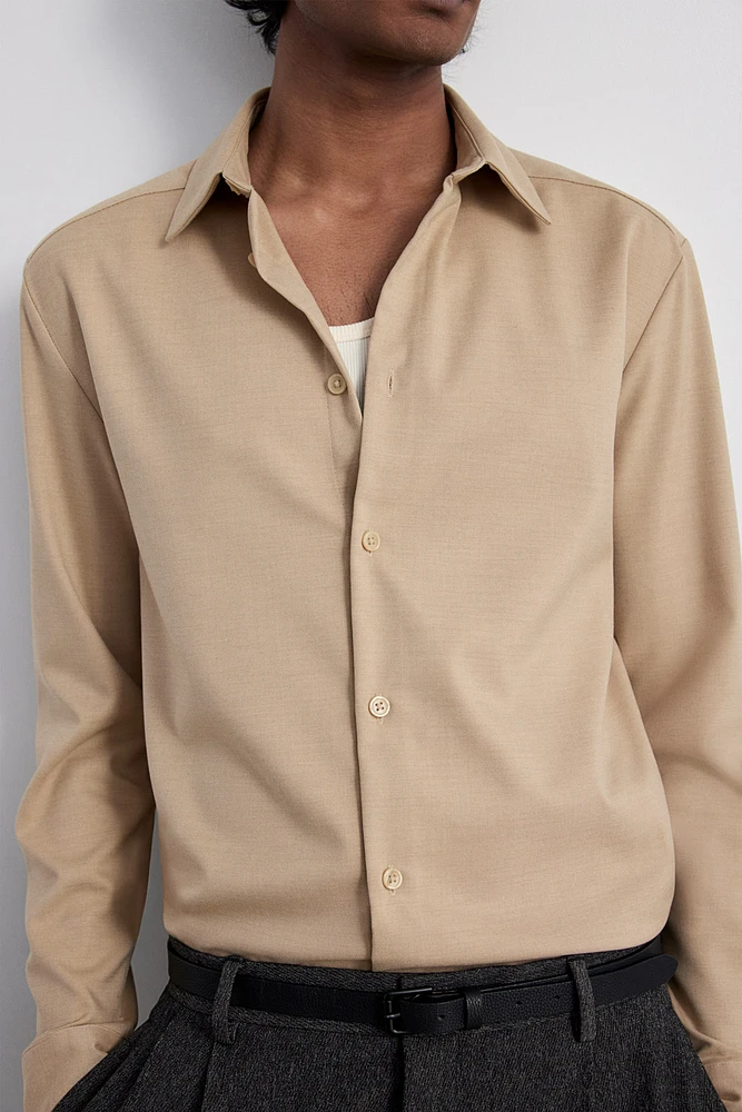 Regular Fit Twill Shirt