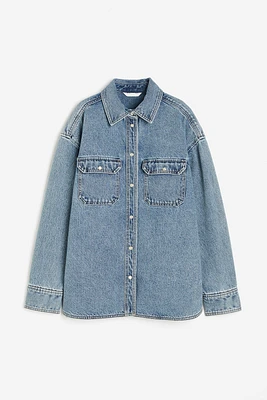 Oversized Denim Shirt