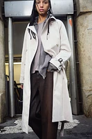 Twill Trench Coat