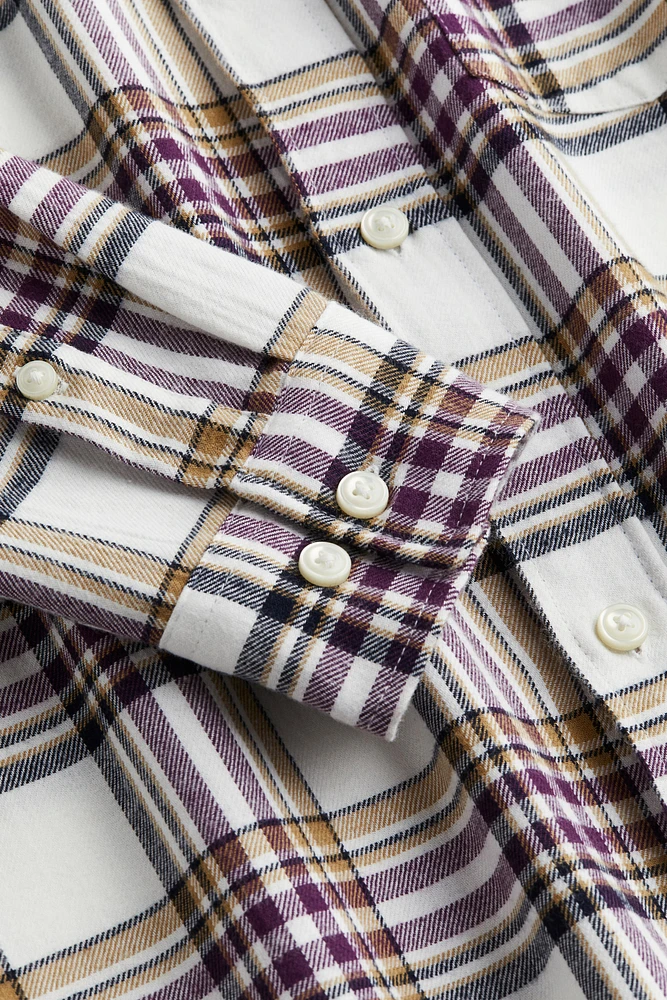 Regular Fit Flannel Shirt