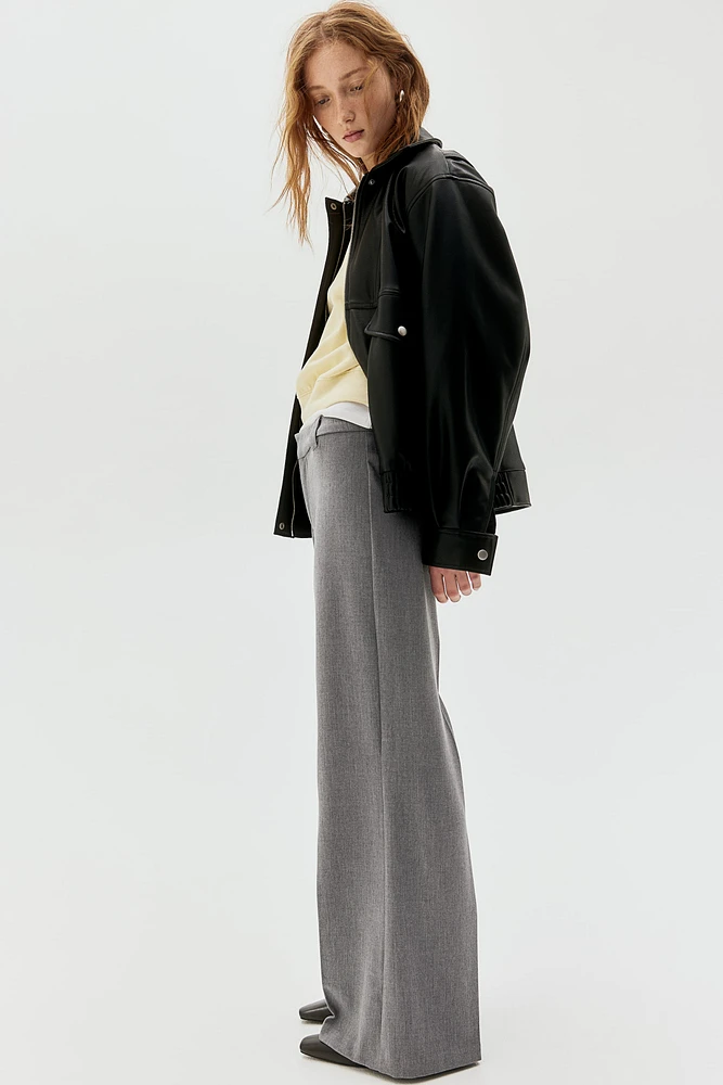 Wide-leg Dress Pants