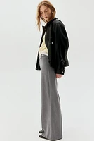 Wide-leg Dress Pants