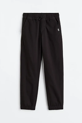 Cotton Twill Joggers