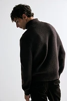 Regular Fit Half-Zip Sweater