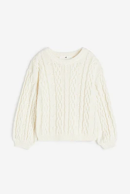 Cable-knit Sweater