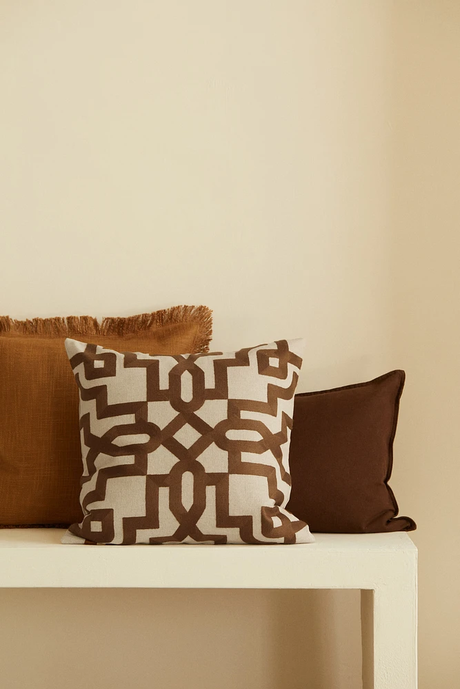 Patterned Cushion Cover