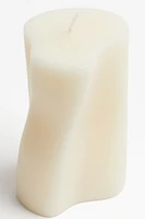 Asymmetric Pillar Candle