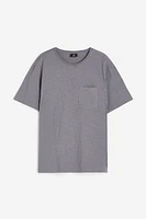 Regular Fit Pocket-detail T-shirt