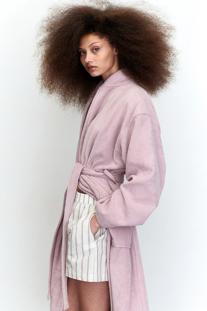Cotton Terry Bathrobe