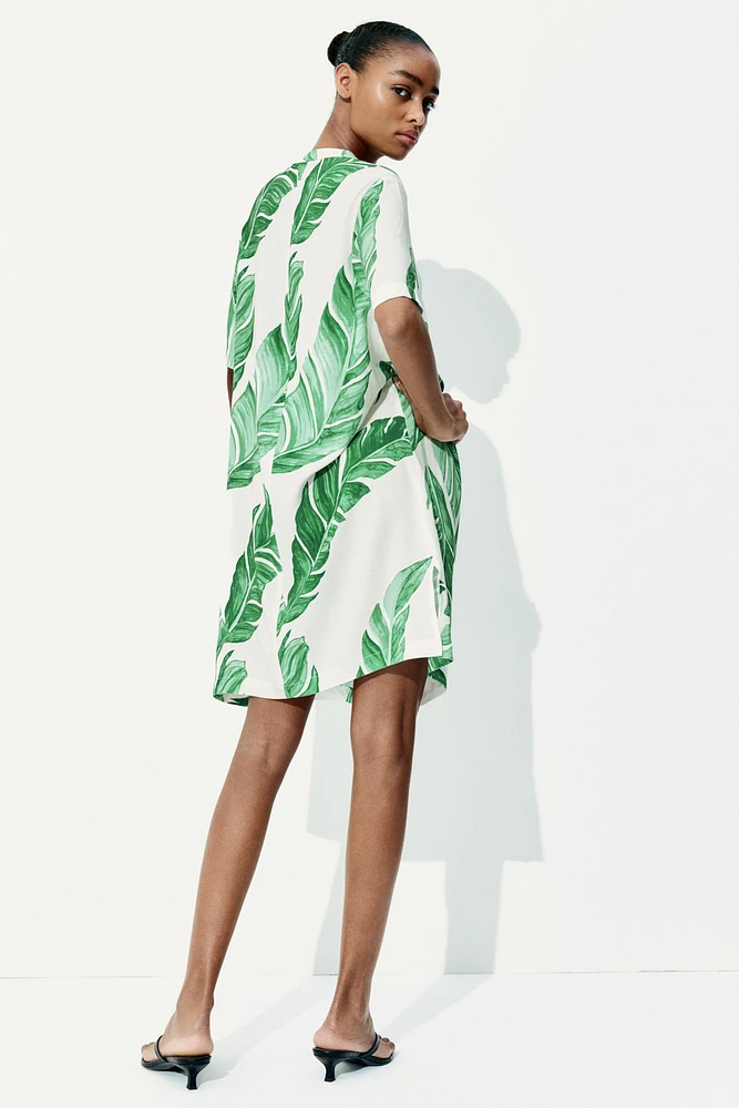 Robe tunique en viscose