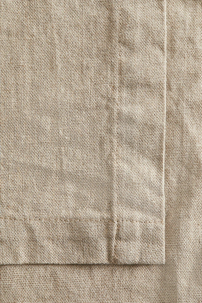 Linen-blend Tablecloth