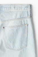 Jean droit Taille Haute Coupe Décontractée
