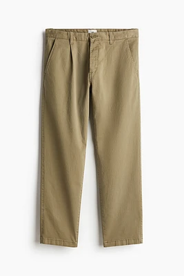 Pantalon de coutil court Coupe Classique en coton
