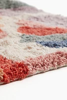 Patterned Cotton Bath Mat