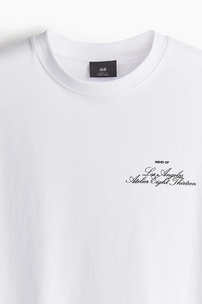 Loose Fit Printed T-shirt