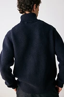 Regular Fit Turtleneck Sweater