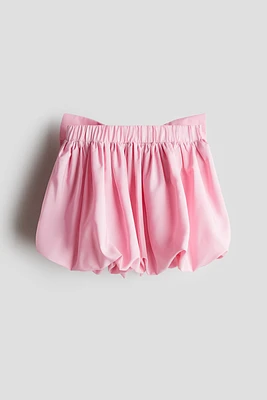 Bow-Detail Balloon Skirt