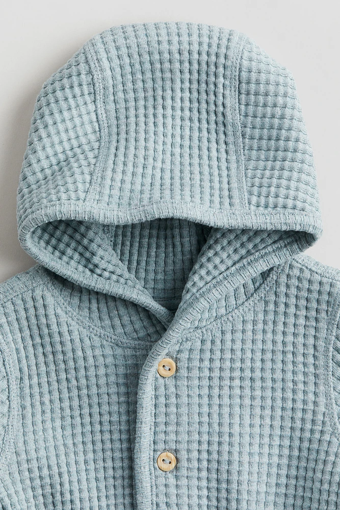 Waffled Cardigan
