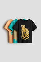 Lot de 3 T-shirts imprimés