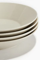 4-pack Stoneware Soup Plates