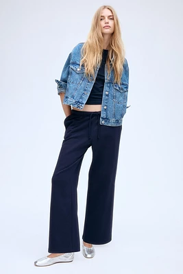 Wide-leg Joggers