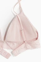 Padded Soft-Cup Microfiber Bra