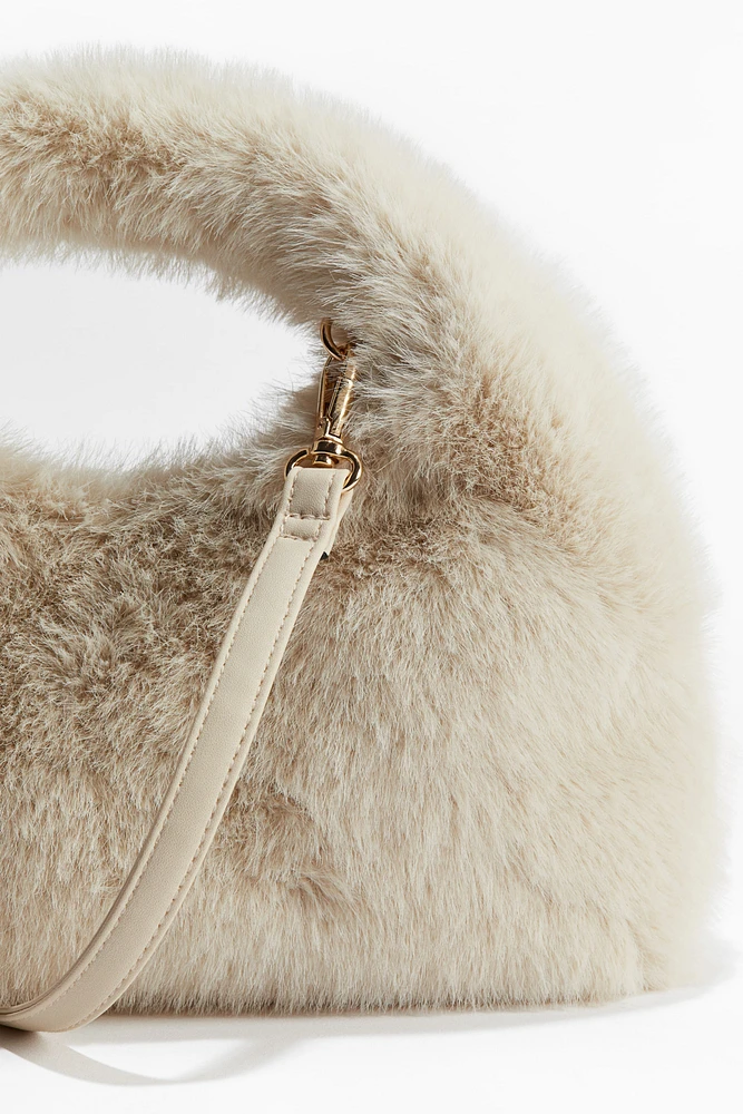 Fluffy crossbody bag