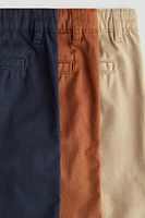 3-Pack Cotton Chino Shorts
