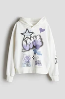 Printed Hoodie