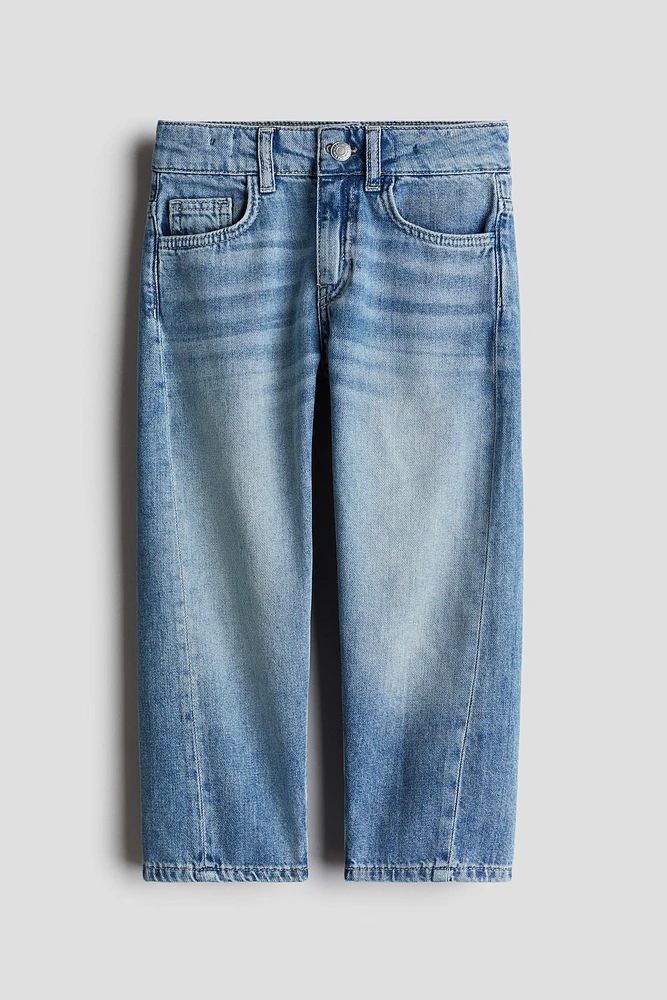 Loose-Fit Balloon-Leg Jeans