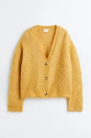 Oversized Mohair-blend Cardigan